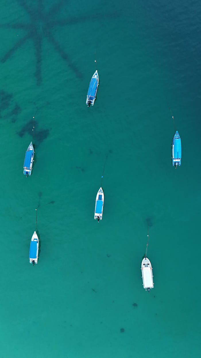 boats at Tioman Island
